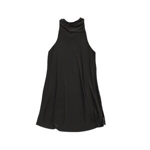 Sympli Sz 12 gorgeous cowl neck sleeveless hi low dress